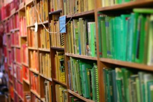20'000 books ordered by color