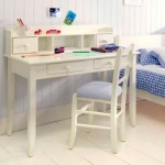 small white desk